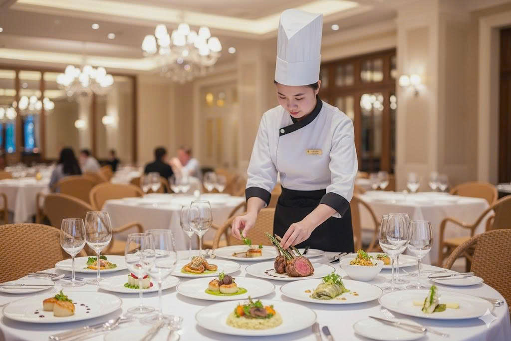 Thưởng thức ẩm thực 5 sao